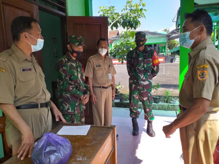 Danramil 03/ Bandongan Tinjau Kesiapan Pesantren Ramadhan